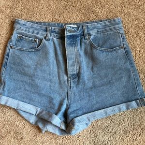 Forever 21 high waisted shorts “mom jean style”